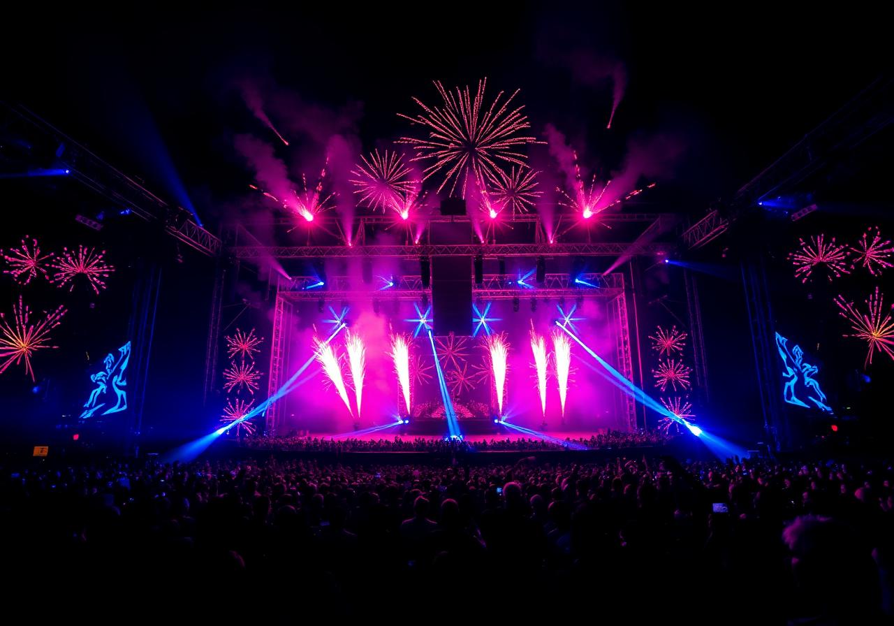 Festival stage